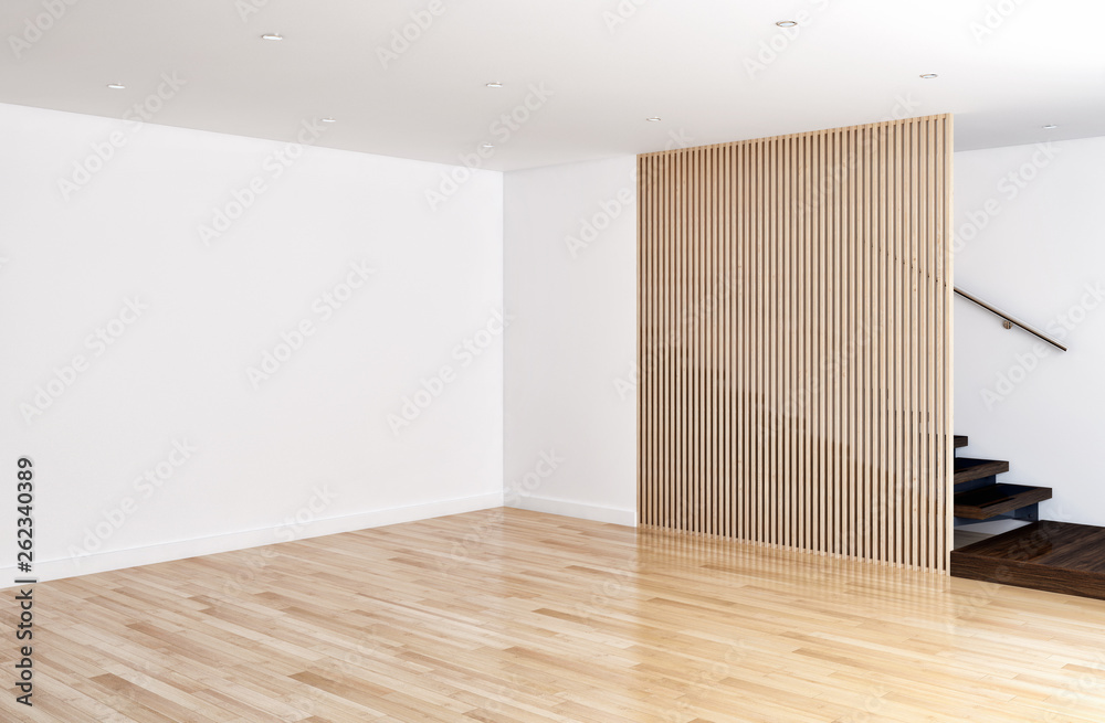 Obraz premium large luxury modern bright interiors room illustration 3D rendering