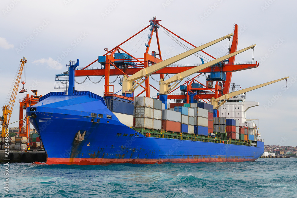 Fototapeta premium Container Ship in port