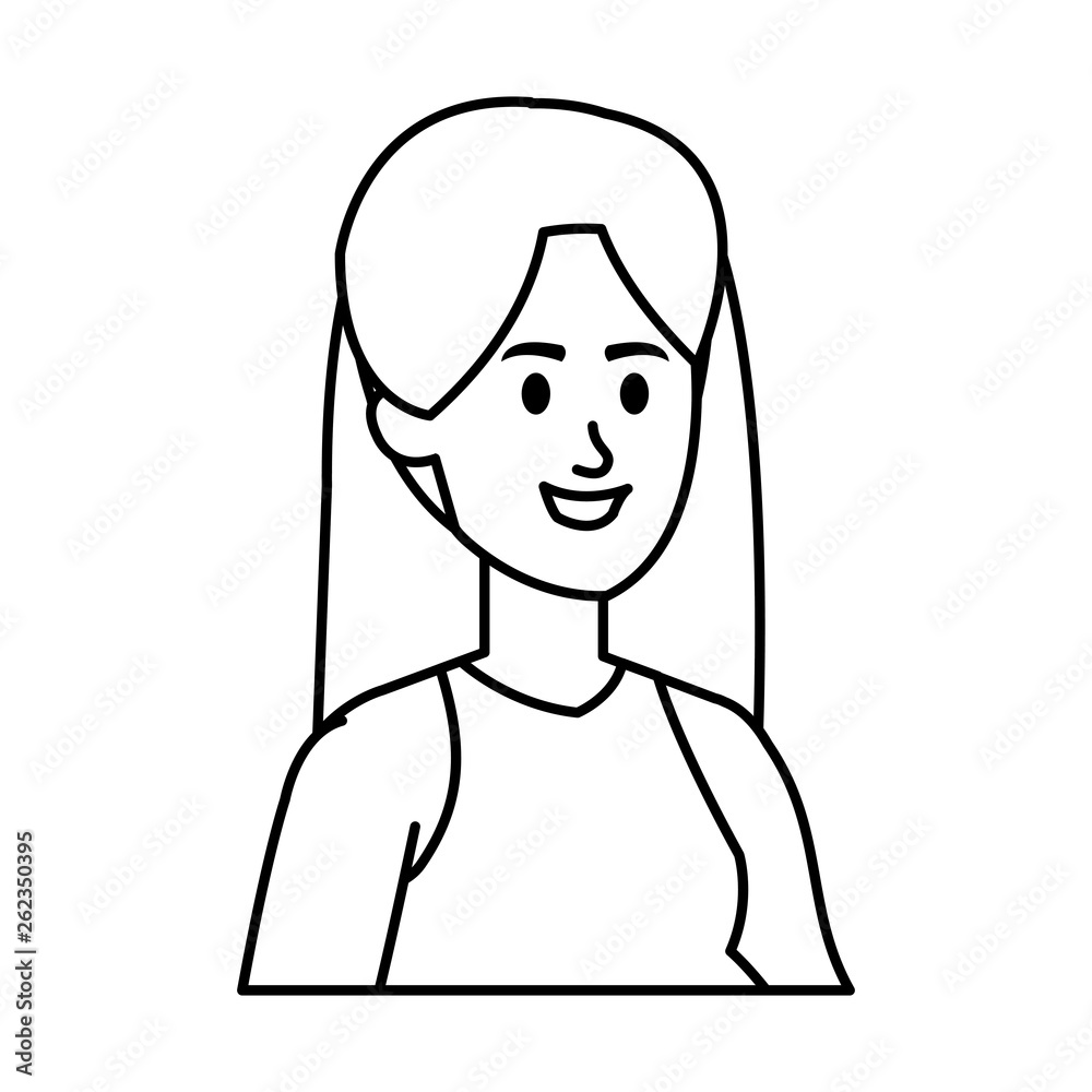 beautiful young woman character beautiful young woman character