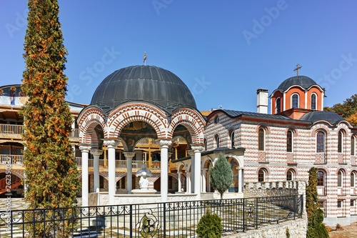 Medieval Tsarnogorski (Gigintsy) monastery St. Kozma and Damyan, Pernik Region, Bulgaria photo