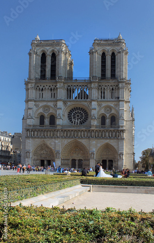 Catholic cathedral Notre-Dame de Paris photo