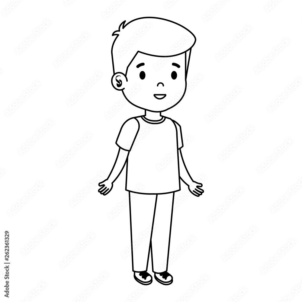 little boy kid character little boy kid character