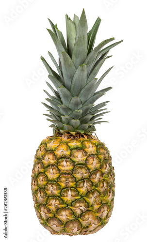 Fruit detail on white background