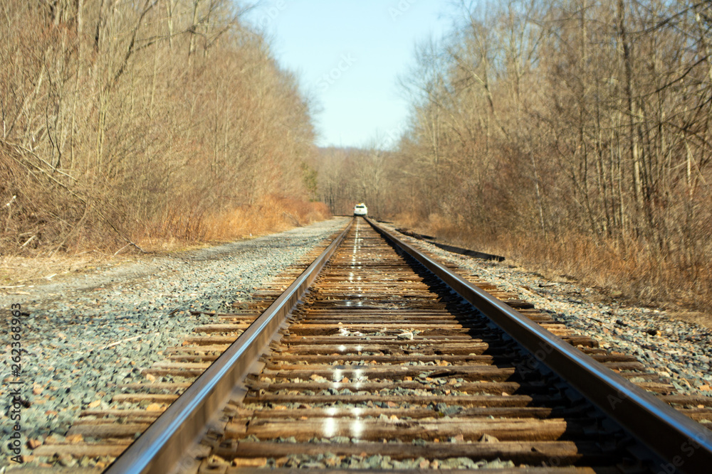 Fototapeta premium End of the Rails