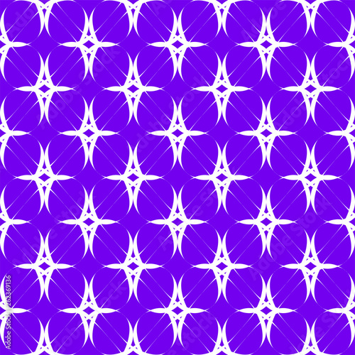 White patterns on a lilac background. Seamless pattern. Abstract vector.