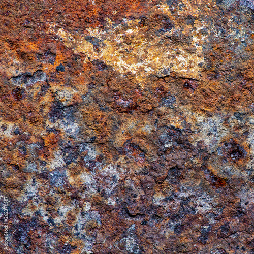 Abstract Rusted Metal Texture Background