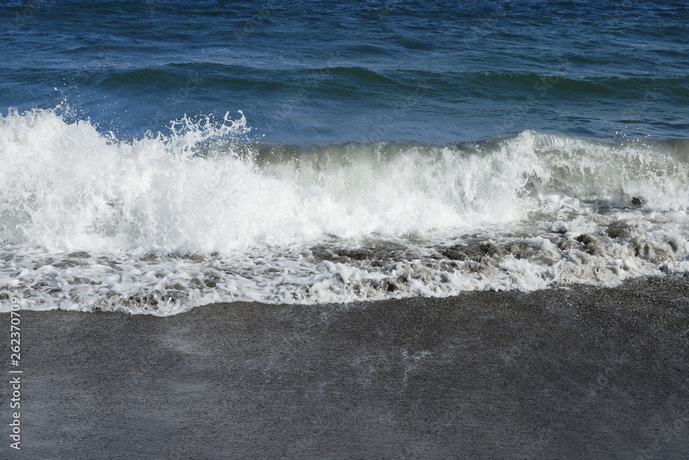 Fototapeta premium 海 波 浜 素材