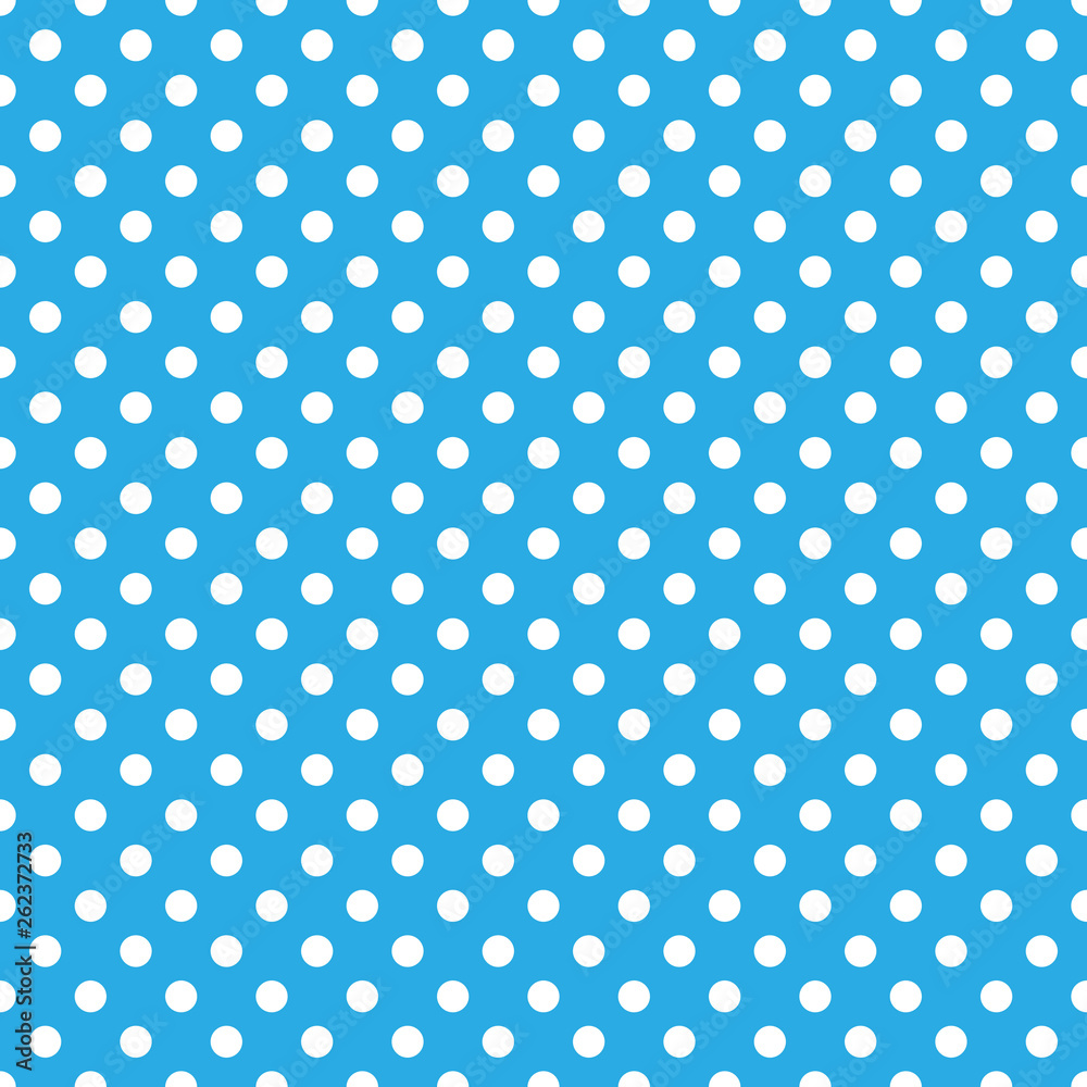 Polka Dots Seamless Pattern - Classic polka dot repeating pattern design