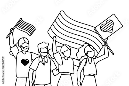 homosexual proud cartoon