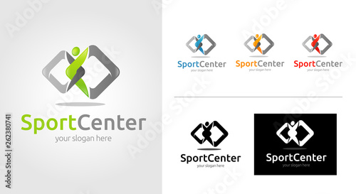 Sports Center  Logo Template