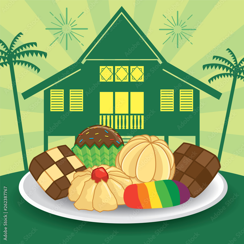 Vetor De Hari Raya Aidilfitri Is An Important Religious Holiday 