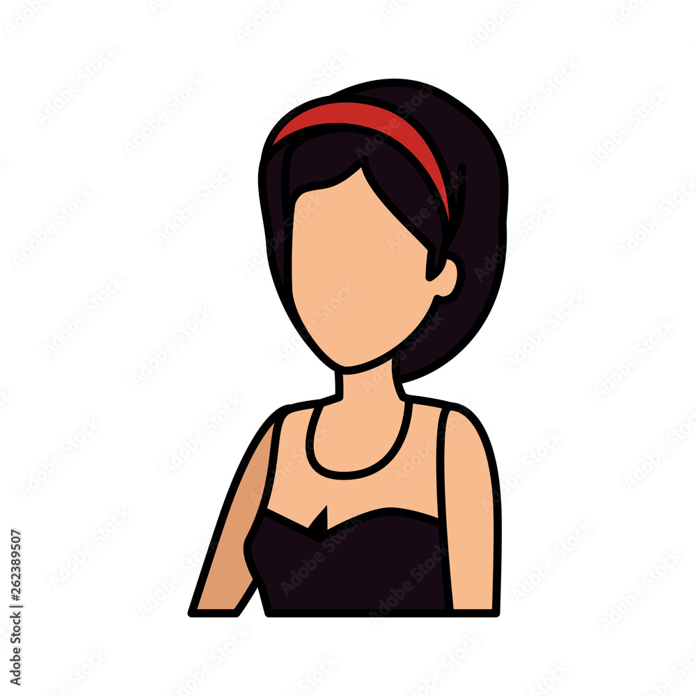 beautiful young woman character beautiful young woman character