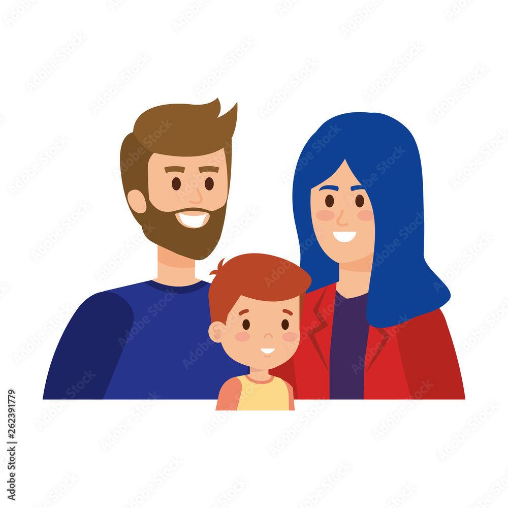 parents couple with son characters parents couple with son characters