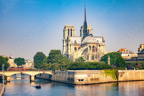 Notre Dame de Paris at spring, France © sborisov