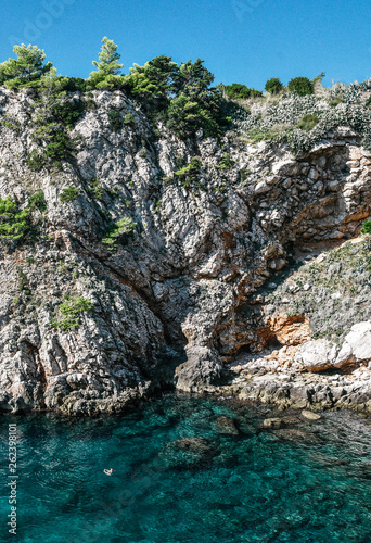 Dalmatian Coast in Dubrovnik  Croatia