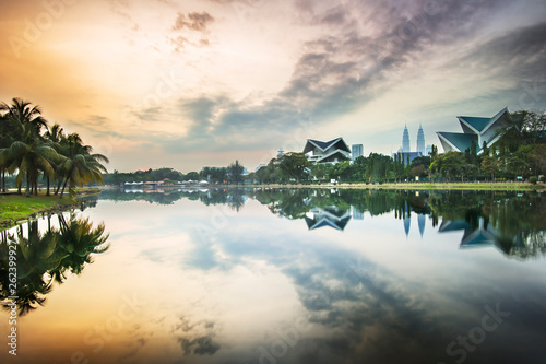 Canvas Print National Theatre of Malaysia located in Kuala Lumpur.