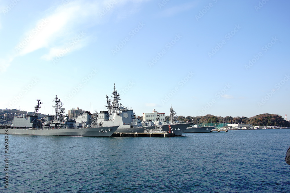 横須賀　軍艦