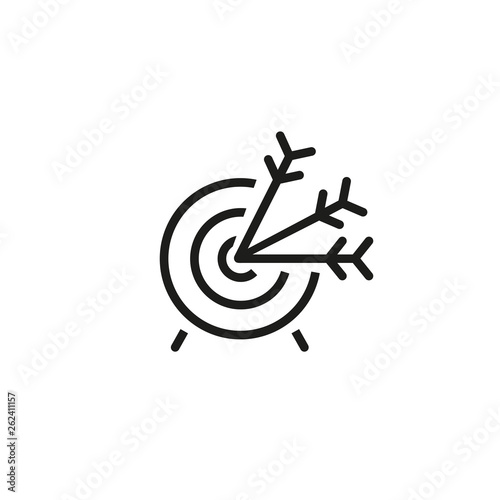 Multiple shoots line icon