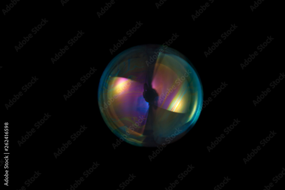 soup bubbles isolated on black background soup bubbles isolated on black background