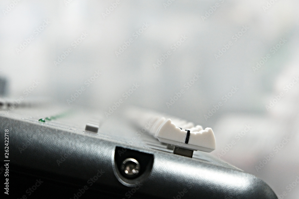 Mixing console close-up. Sound check for the concert. Mixer control. Music equipment and technology concept. Mixing console close-up. Sound check for the concert. Mixer control. Music equipment and technology concept.