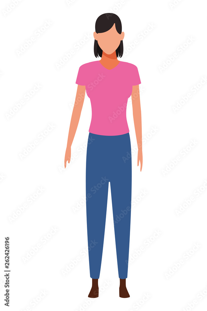 woman avatar cartoon character woman avatar cartoon character