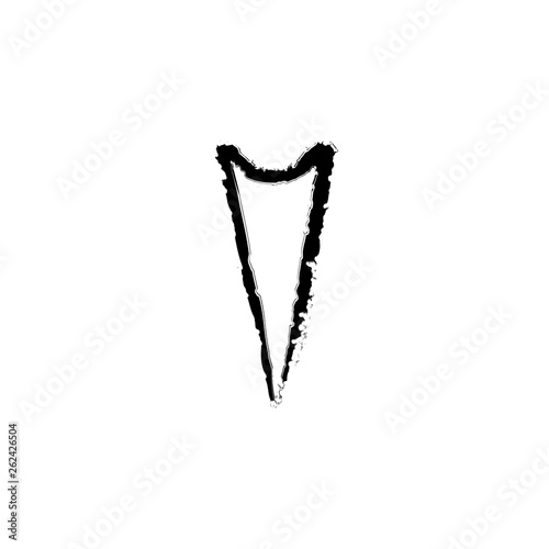 V Shield logo letter design