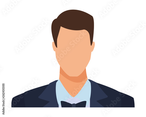 elegant man portrait