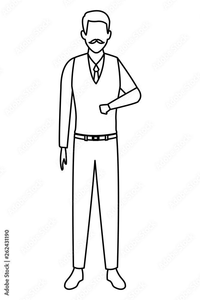 old man avatar cartoon character black and white old man avatar cartoon character black and white