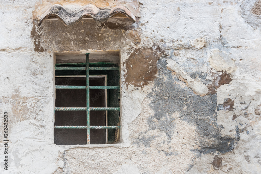 Window in the Ancient City of Matera, Italy Window in the Ancient City of Matera, Italy