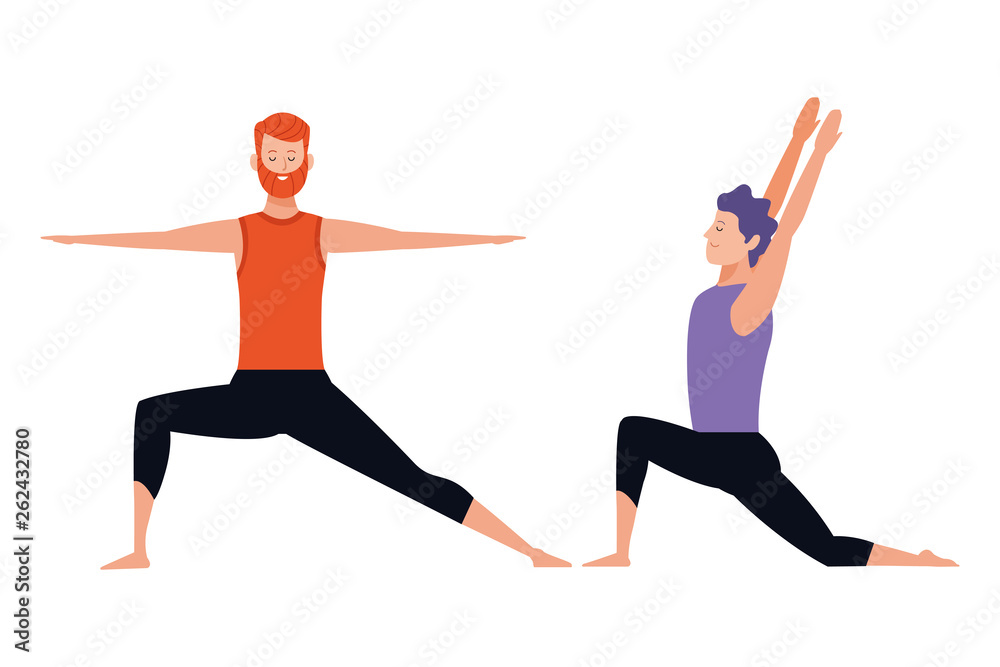 men yoga poses