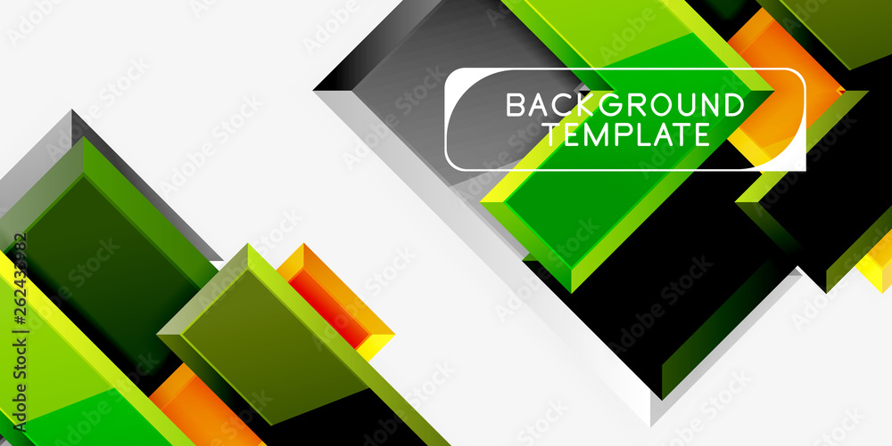 Glossy arrows geometric background Glossy arrows geometric background