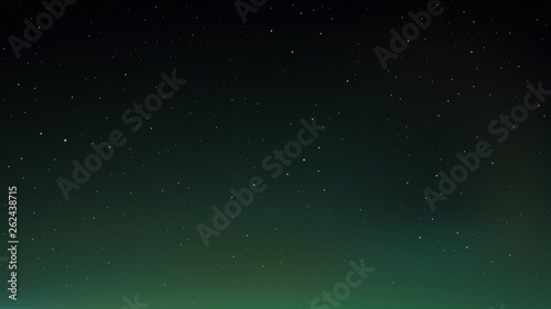 Night shining starry sky, space background with stars. Vector illustration.