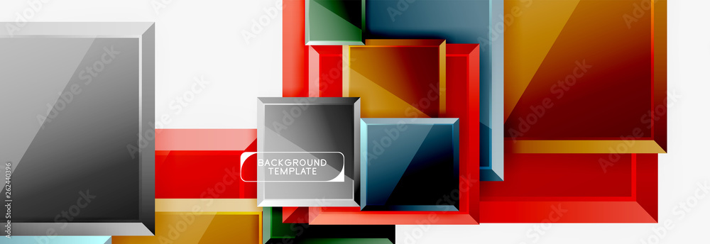 Minimal square banner abstract background Minimal square banner abstract background
