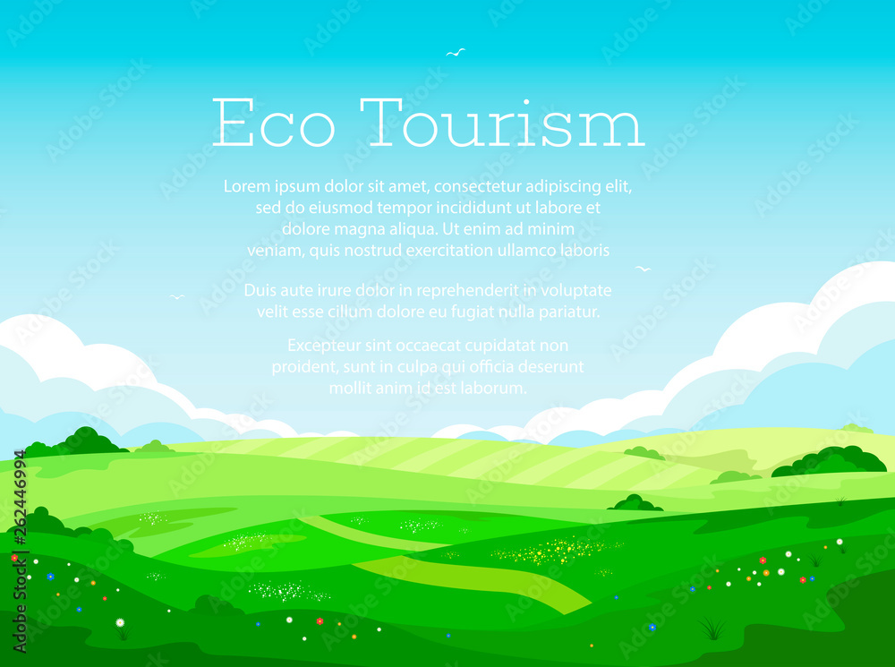 Eco tourism and countryside vacation