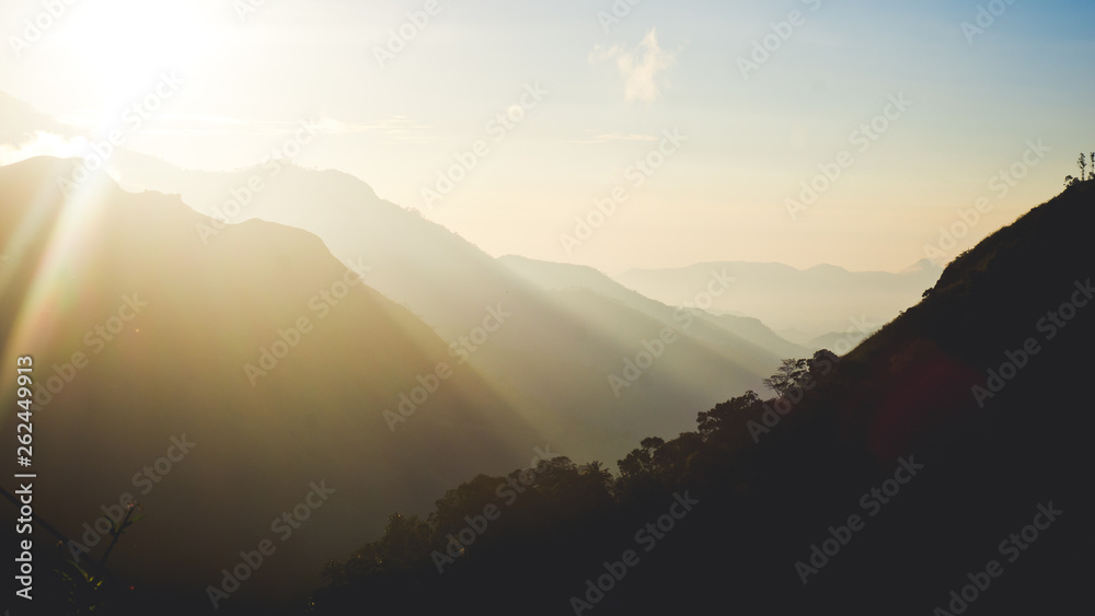 Mountain sunrise 2