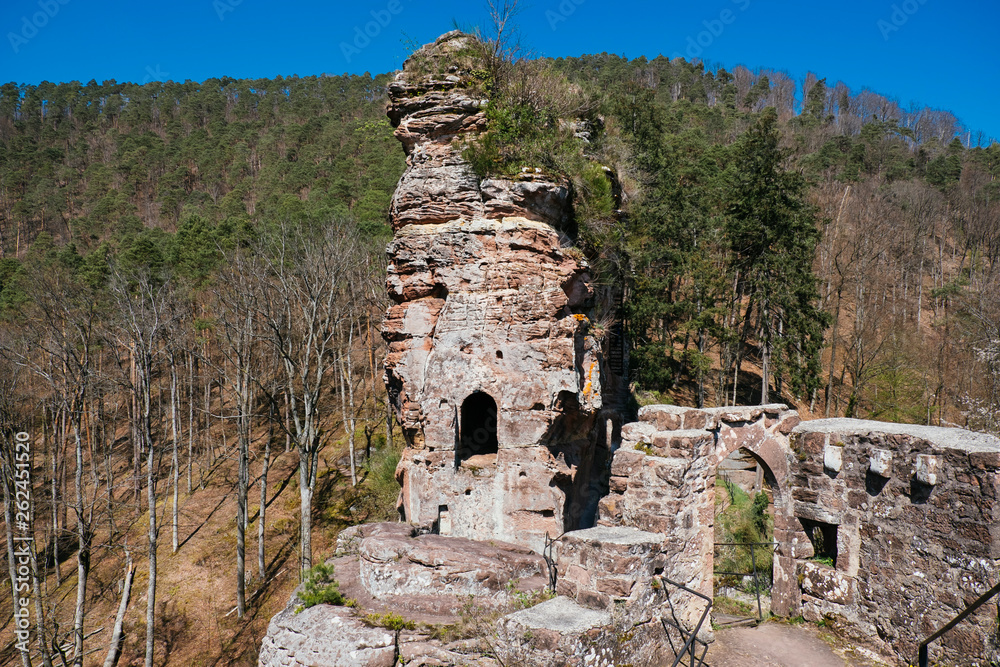 medieval castle Froensbourg,