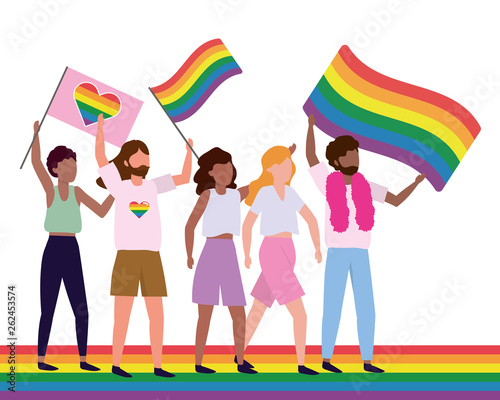 homosexual proud cartoon