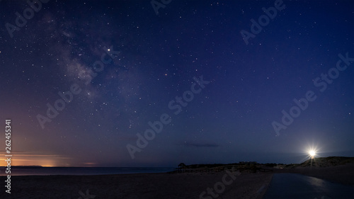 Milky way Faro de Trafalgar © Stefanetti E.