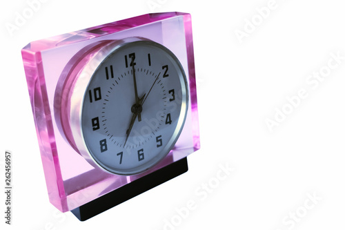 Old mechanical clock show - 07:00