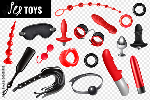 Sex Toys Transparent Set