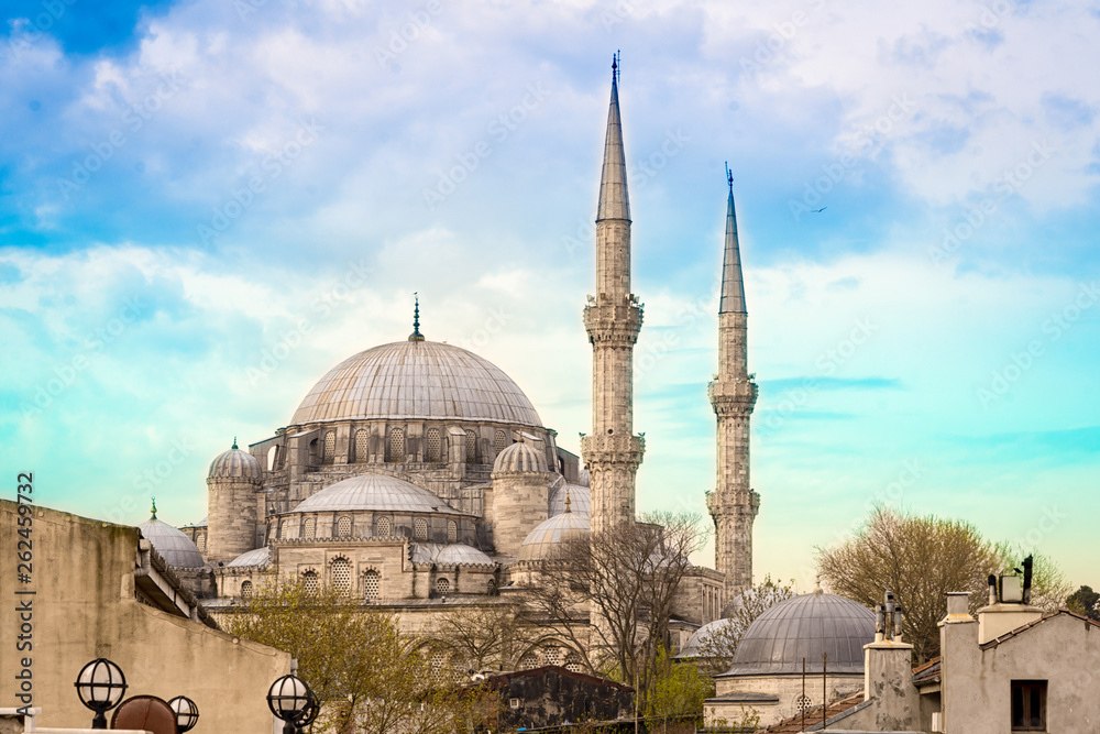 Naklejka premium Fatih Mosque (Conqueror's Mosque), Istanbul.