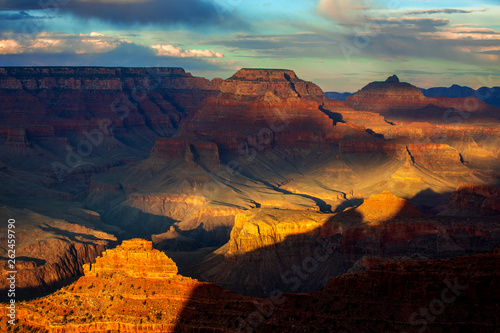 Sunset at Grand Canyon National Park, South Rim, Arizona, USA