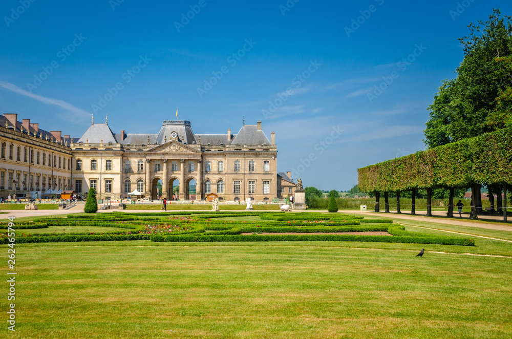 Gardens of Luneville's Castle, France