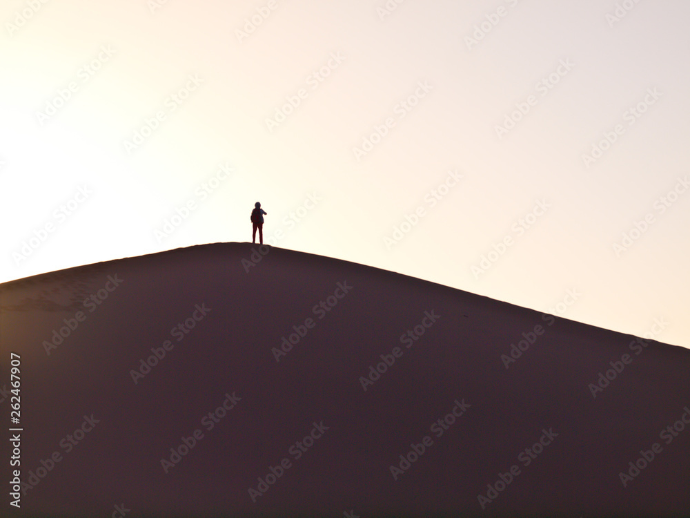 Sand dunes in the Bafq desert Iran Sand dunes in the Bafq desert Iran