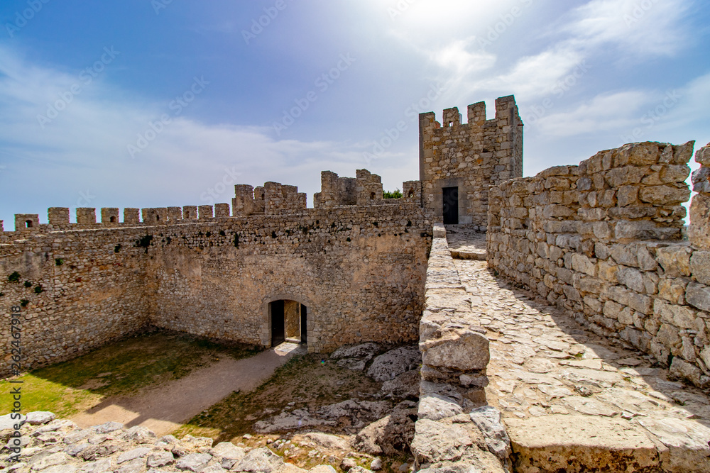 Castle of Sesimbra,Portugal,detail