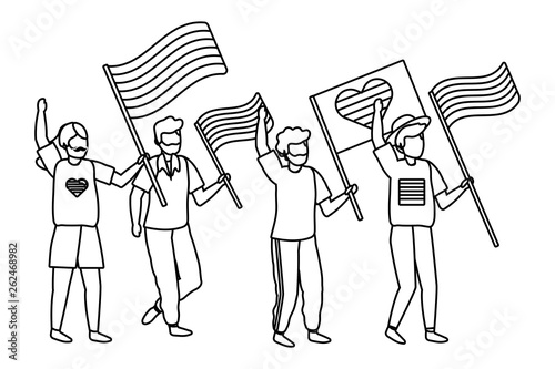 homosexual proud cartoon