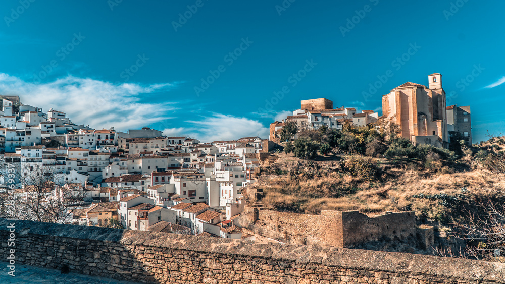 panoramic view of Setenil Spain