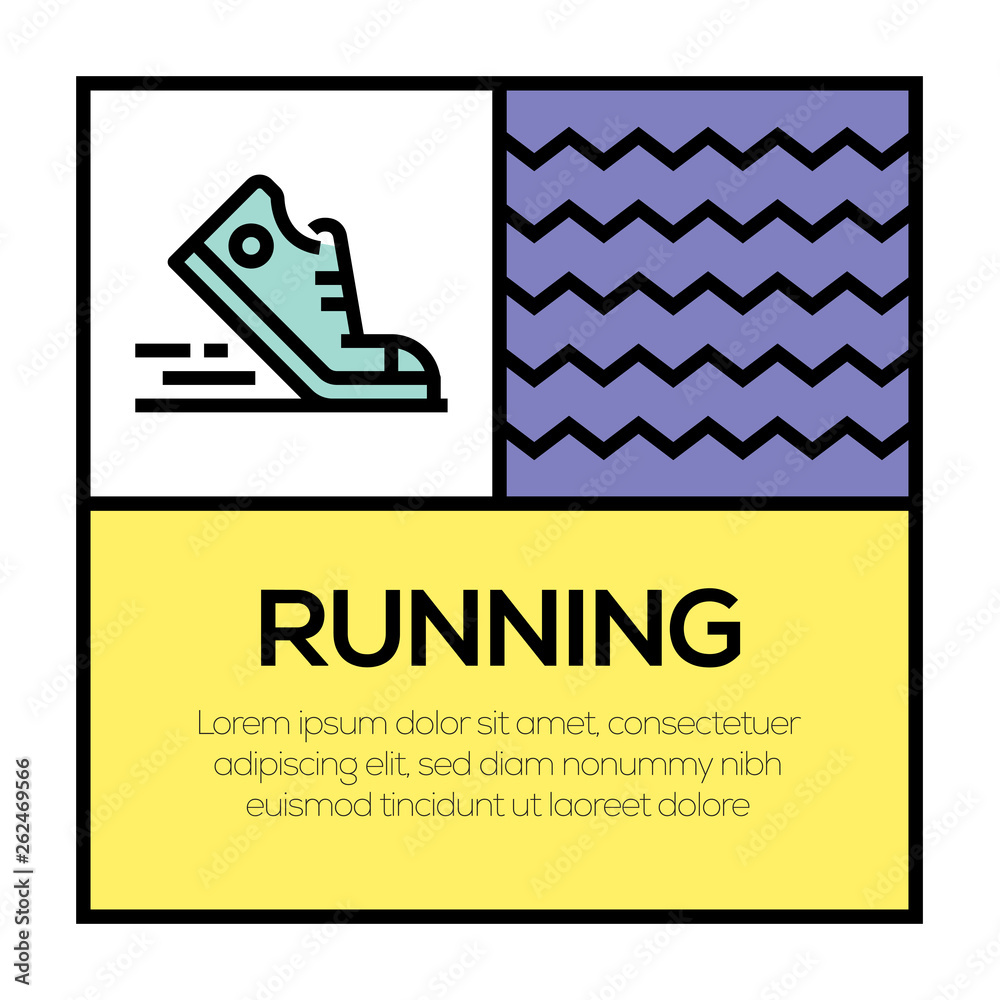 RUNNING ICON CONCEPT RUNNING ICON CONCEPT