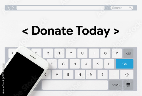 DONATE TODAY CONCEPT