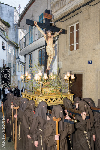 Quadro su tela Paso del Cristo de la Vera Cruz.